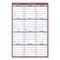 AT-A-GLANCE 12 Month: Jan 2026 to Dec 2026 24 in. x 36 in. Vertical/Horizontal Wall Calendar - White/Blue/Red Sheets